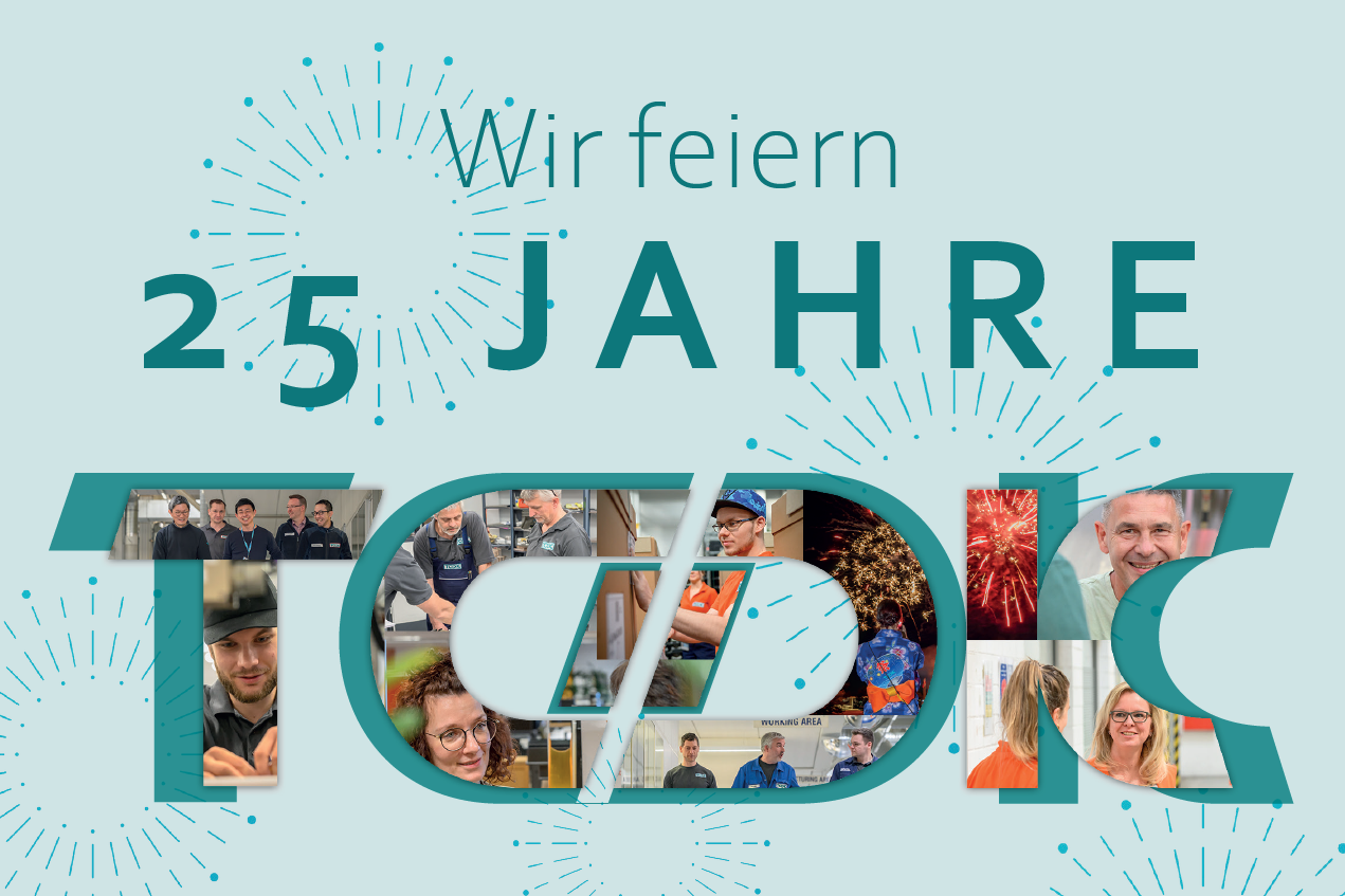 Logo 25 Jahre TDDK