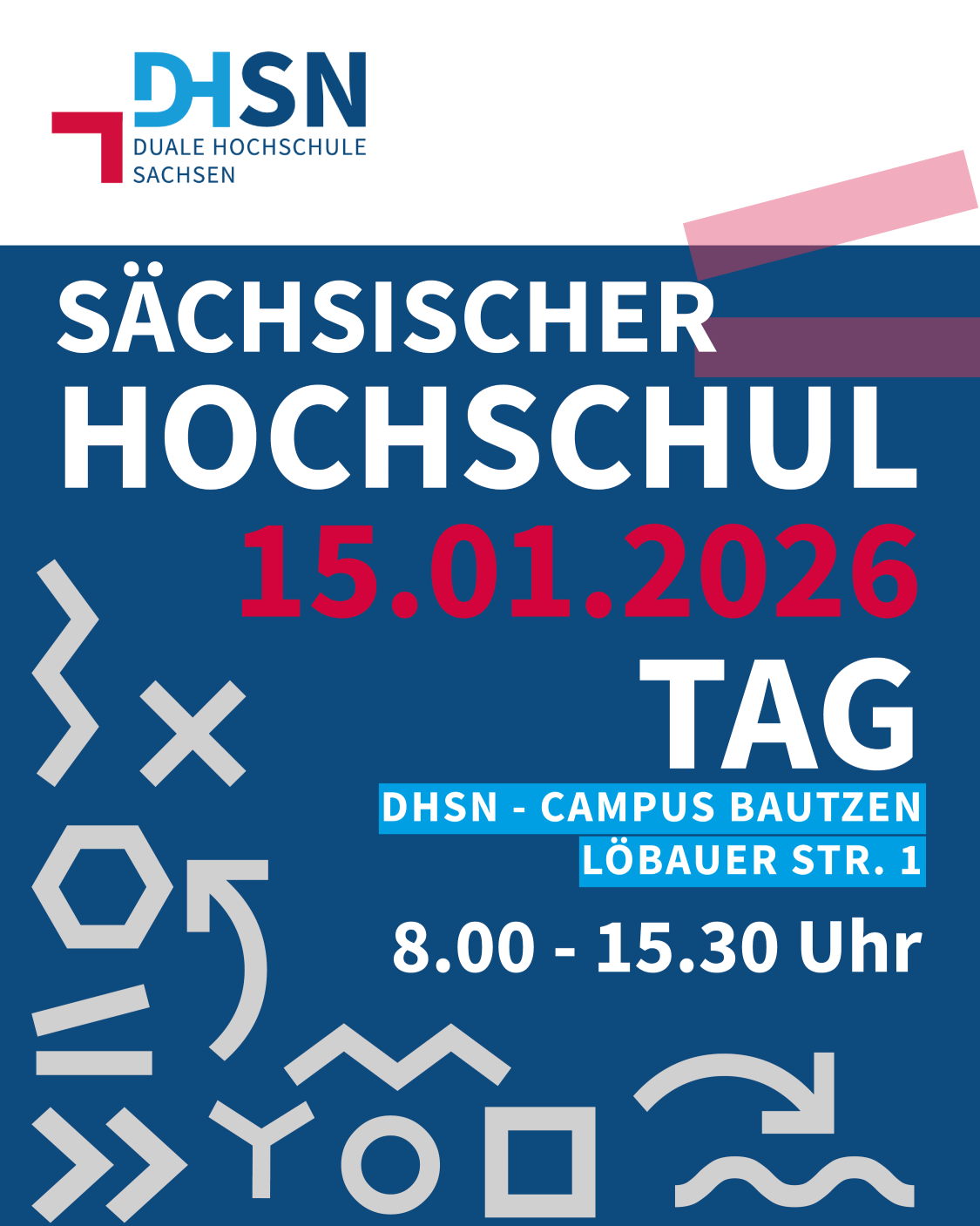 Flyer Hochschultag DHSN Bautzen