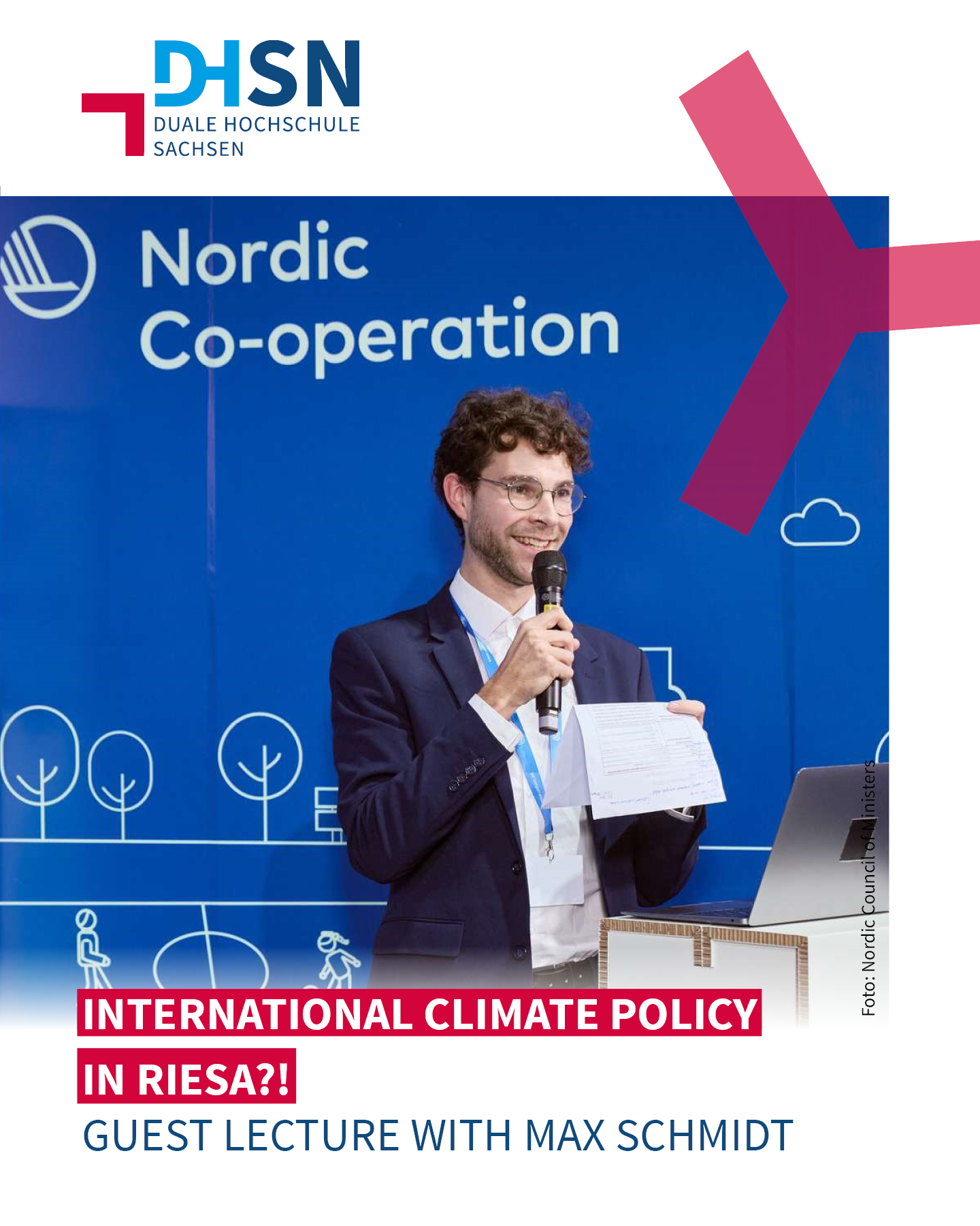 Hinweis auf Veranstaltung "International Climate Policy - in Riesa?!"