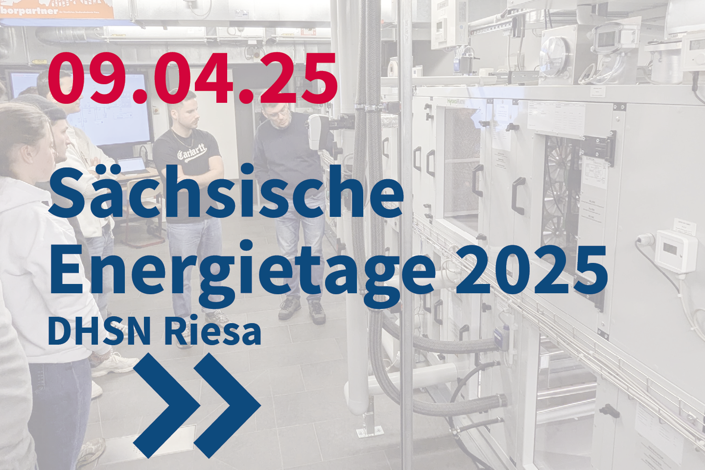 Sächsische Energietage 2025 - Veranstaltung an der DHSN Riesa