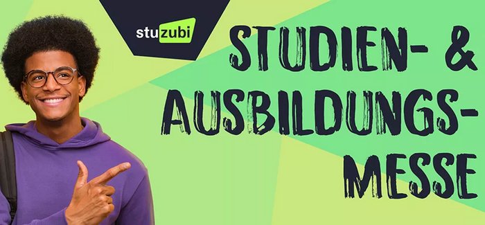 Veranstaltungshinweis auf Stuzubi - Studien- und Ausbildungsmesse in Leipzig am 07.03.2026